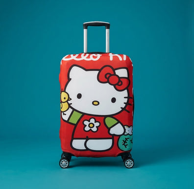 Protector de Maleta Hello Kitty Rojo