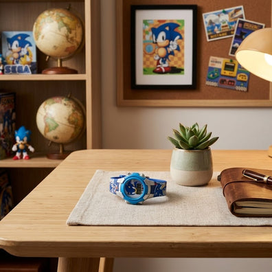 Reloj Sonic para niños con personajes