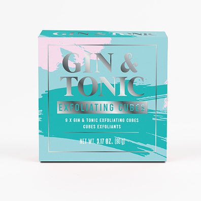Cubos de exfoliación de ginebra, Gin tonic