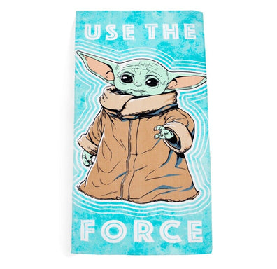 Toalla Baby Yoda Use The Force