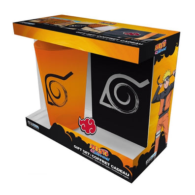 Set Vaso Libreta y Pin Naruto