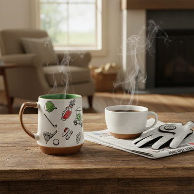 Taza Golf Iconos