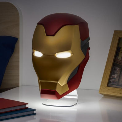 Lampara mascara,  casco Iron Man