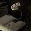 lampara de libro, luz de lectura Star wars Millenium Falcon