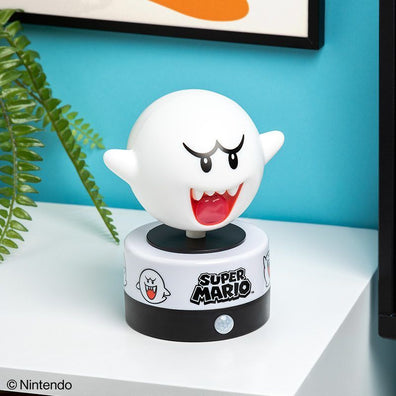 lampara Super Mario guardian de noche Boo