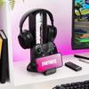 Fortnite 3 en 1 Lampara, Soporte de telefono y soporte de audifonos