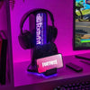 Fortnite 3 en 1 Lampara, Soporte de telefono y soporte de audifonos