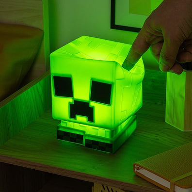 Lampara de Silicona Creeper Minecraft Squishy