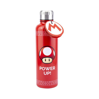Botella de Agua Metal Mario Bros