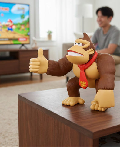Figura de Colección Super Mario Bros Super Size Donkey Kong