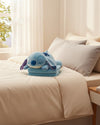 Peluche Almohada con Manta Stitch Dormido