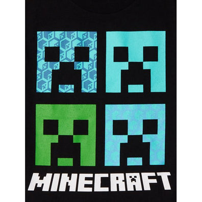 Franela, tshirt, Sueter Minecraft Negra