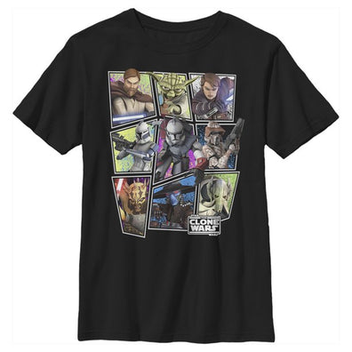 Franela, tshirt, sueter Star wars Clone Wars para niños