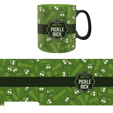 Taza rick and morty pickle pepino