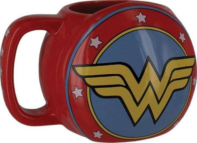 Taza Mujer maravilla  escudo 3D wonder woman