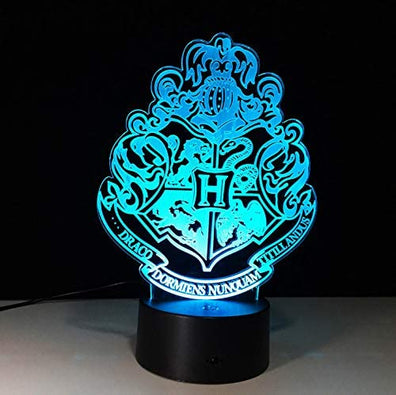 Lampara 3D Hogwarts