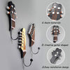 Ganchos colgadores Guitarra (set 3 piezas)