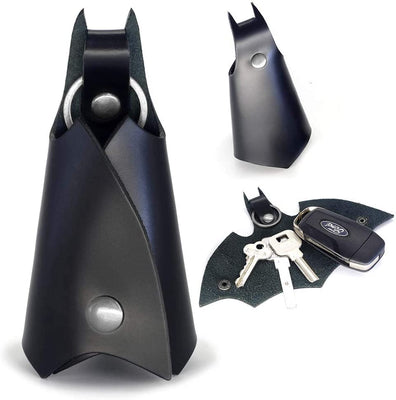 Llavero  Batman de cuero