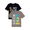 Franelas, tshirt, sweater Gammer Game over / Eat,game,sleep,repeat