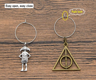 Marcador de copa  de Vino Harry Potter