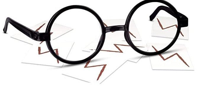 Lente Harry Potter con tatuaje