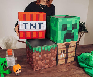 Minecraft contenedores, cajon de almacenamiento de 10 pulgadas