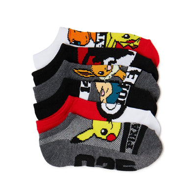 Medias Pokemon 6 pares niños