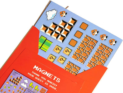 63 imanes de Súper Mario Bros de Nintendo