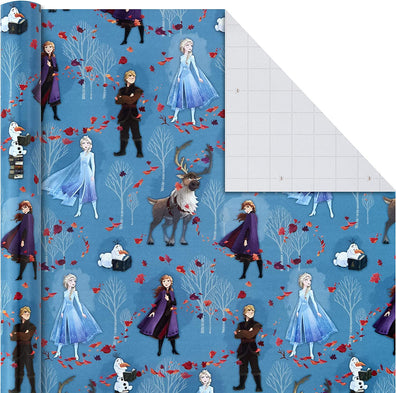 Envoltorio Personajes Frozen  + Lazo