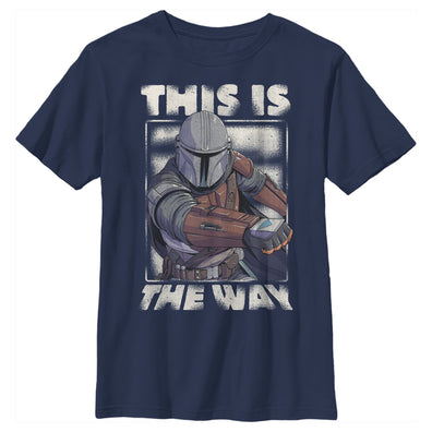 Franela, tshirt, sueter star wars this is the way para niña