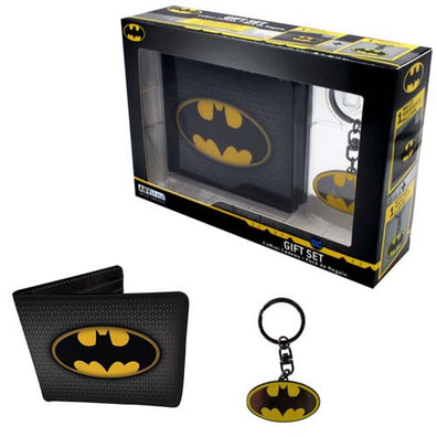 Set de regalo Cartera y llavero Batman - Batman Wallet and Keyring Gift Set