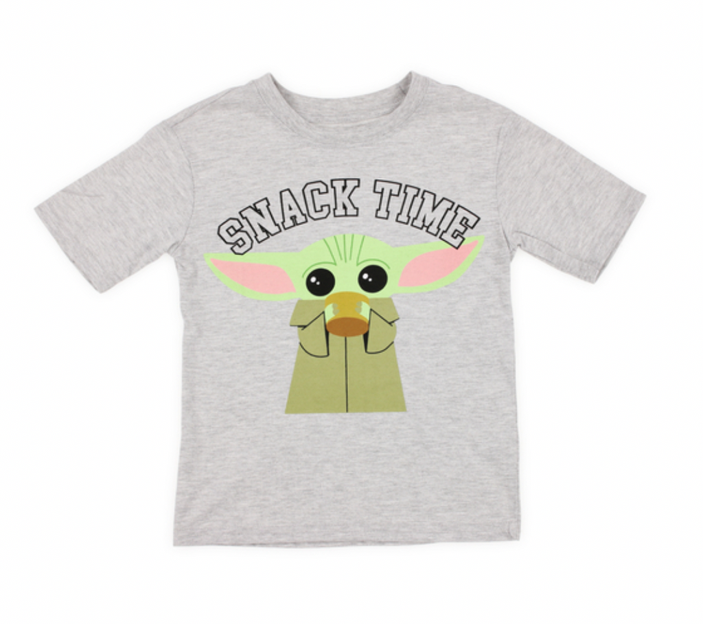 Baby yoda snack time shirt 2025