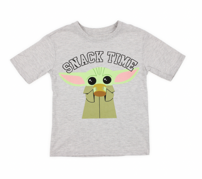 Franela - tshirt - sweter baby yoda snack time para niños
