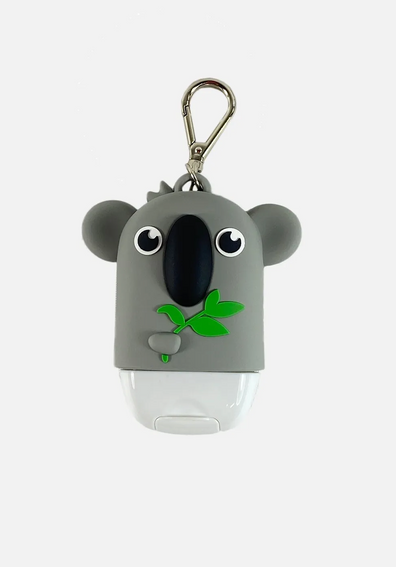 Estuche con botella anti bacterial koala
