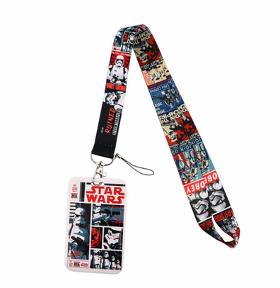 Cinta o porta carnet Star wars Obey