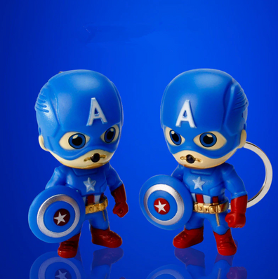 Llavero con luz y sonido capitan america