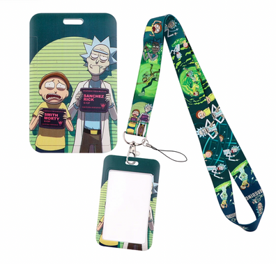 Porta Carnet Rick and Morty