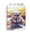 Diario, libreta, cuaderno  Baby yoda mandalorian Star Wars