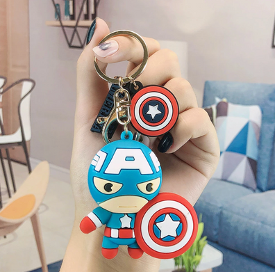 Llavero Cabezas grandes Capitan america