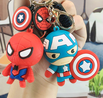Llavero Cabezas grandes Capitan america