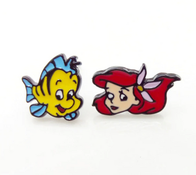 Zarcillo, aretes Sirenita