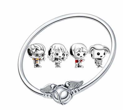 Pulsera y dijes Harry Potter