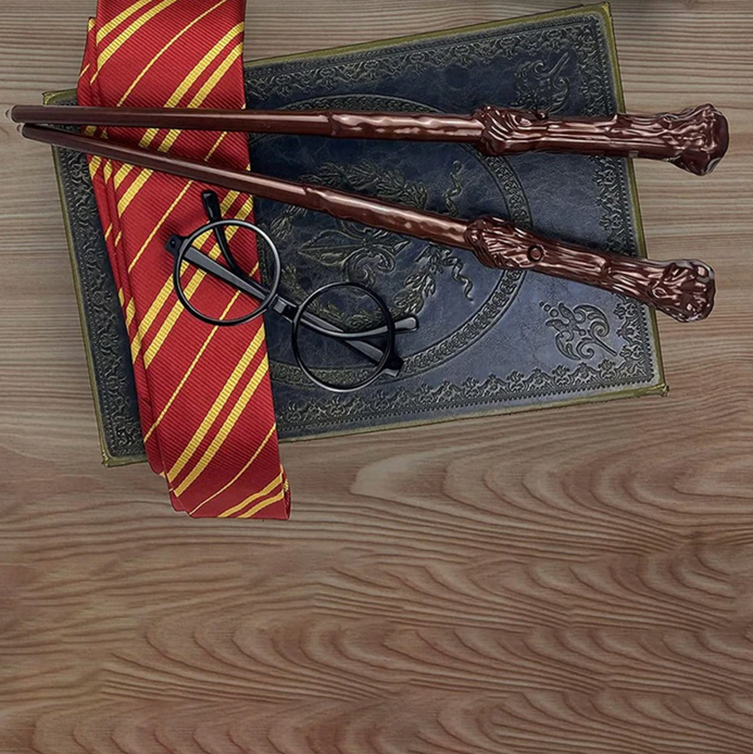 harry potter usando varita
