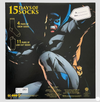 Calendario de Adviento de 15 días de Medias Batman para hombre, 15 unidades,  6-12