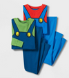 Conjunto de pijama  4 piezas Super Mario and Luigi para niños