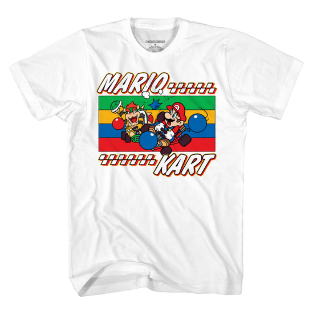 Franela, sueter, tshirt Super Mario Bros Mario Kart