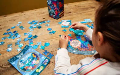 Rompecabezas reversible para niños Criaturas del oceano