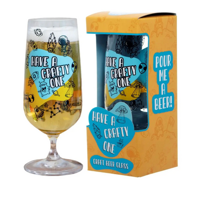 A Crafty One - Vaso de Cerveza Artesanal