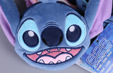 Monedero Stitch de peluche