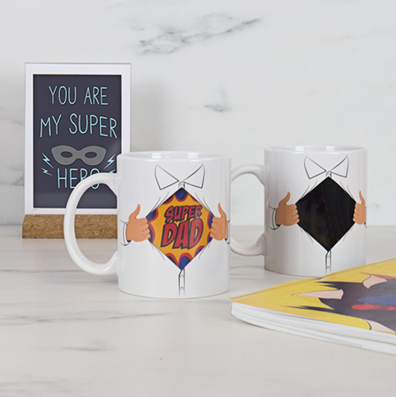 Taza super Dad Revelación, Change color